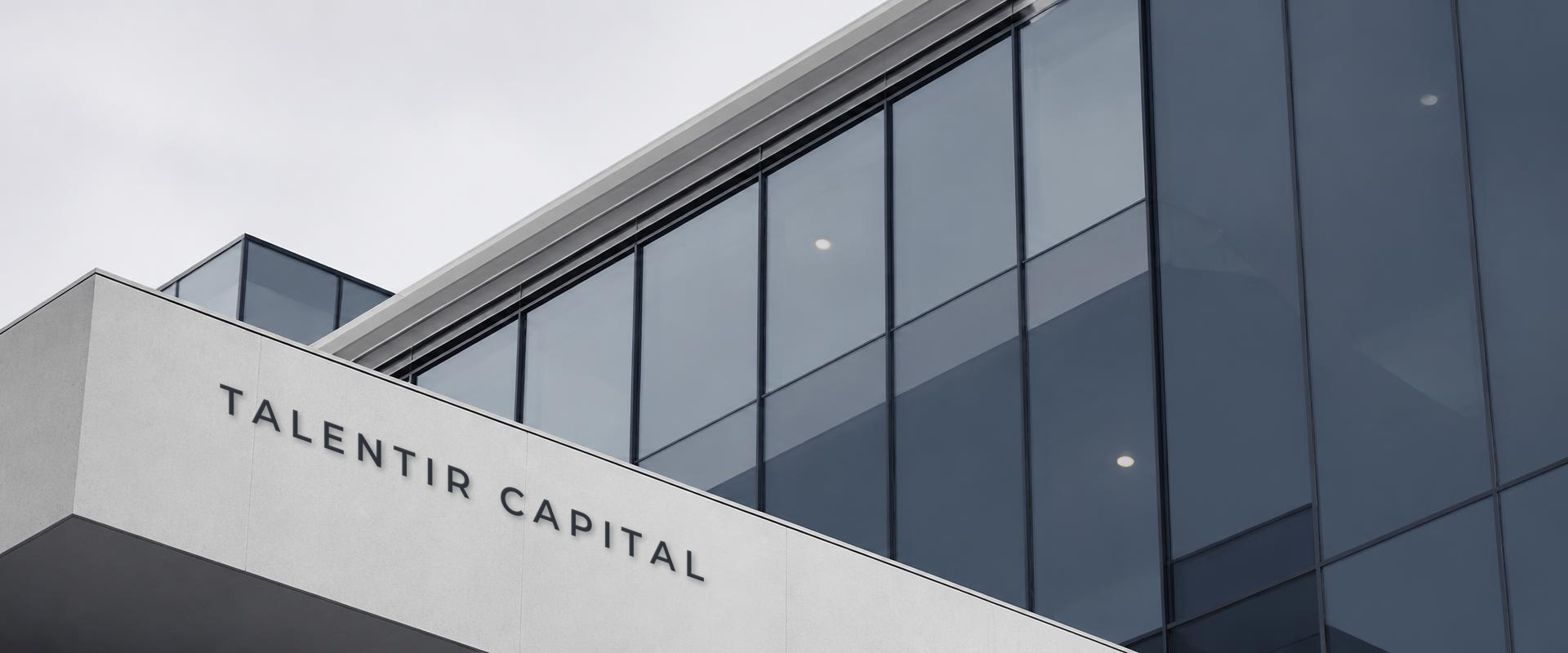 Modern architectural facade representing TALENTIR Capital